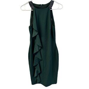 Ralph Lauren NWT Womens 4‎ Green Halter Knee Length Evening Party Sheath Dress